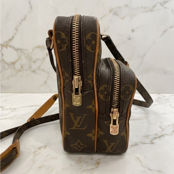 Authentic Louis Vuitton Monogram Amazone Crossbody Bag Vintage LV Shoulder Bag - Picture 5 of 13